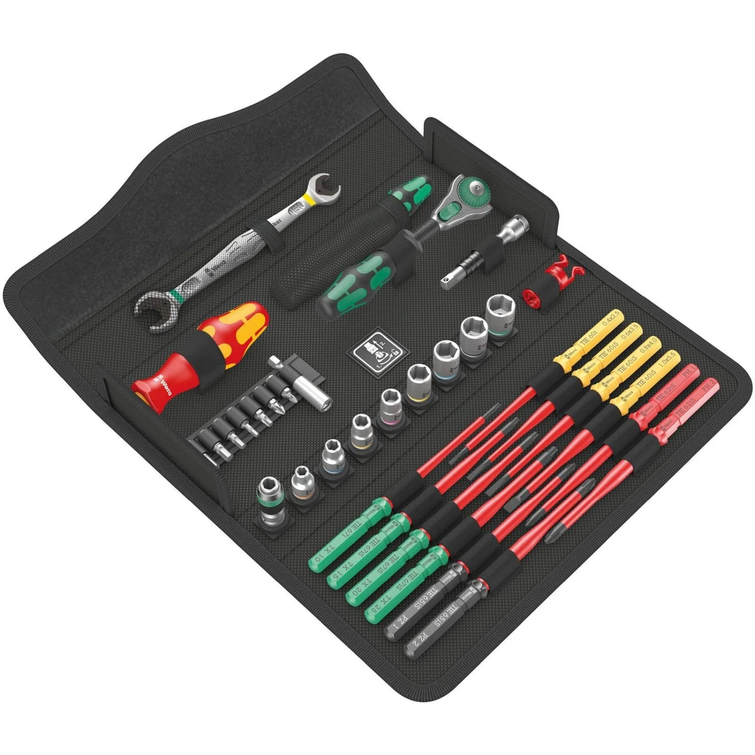 Wera Kraftform Kompakt W 2 Maintenance, 35-Pieces - Image 2