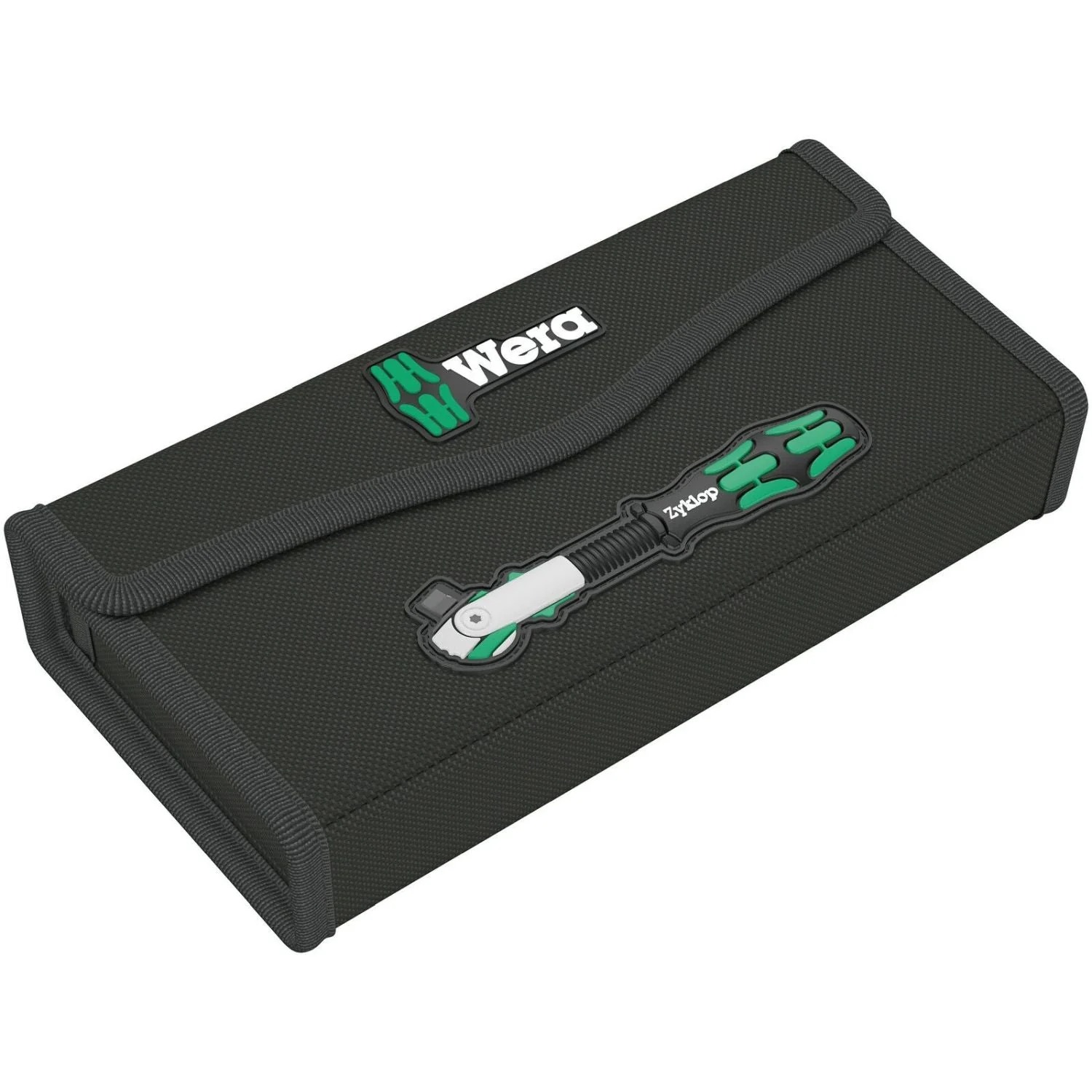 Wera 9474 Textile Box 8000 B Zyklop Speed 3/8", Empty, 240x40x108-mm. - Image 1