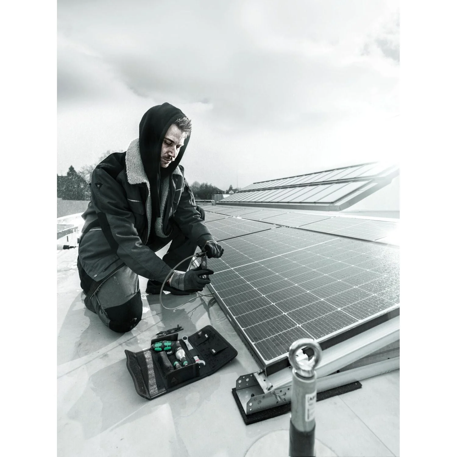Wera 9524 Photovoltaic Mounting Tool Set 1, 7-Pieces - Image 3