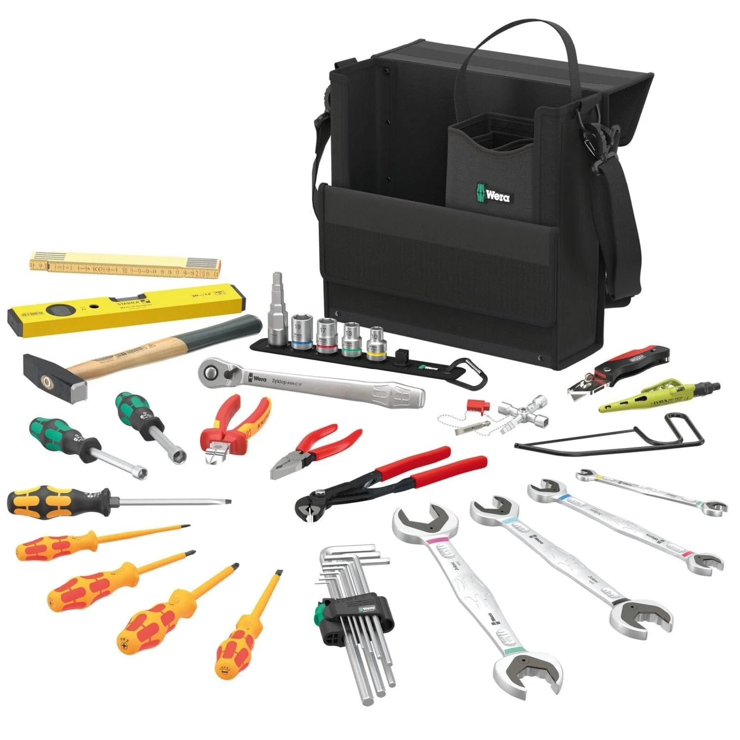 Wera Wera 2Go Shk 1 Tool Set For Plumbing, Heating And Air Conditioning, 36-Pieces - Image 2