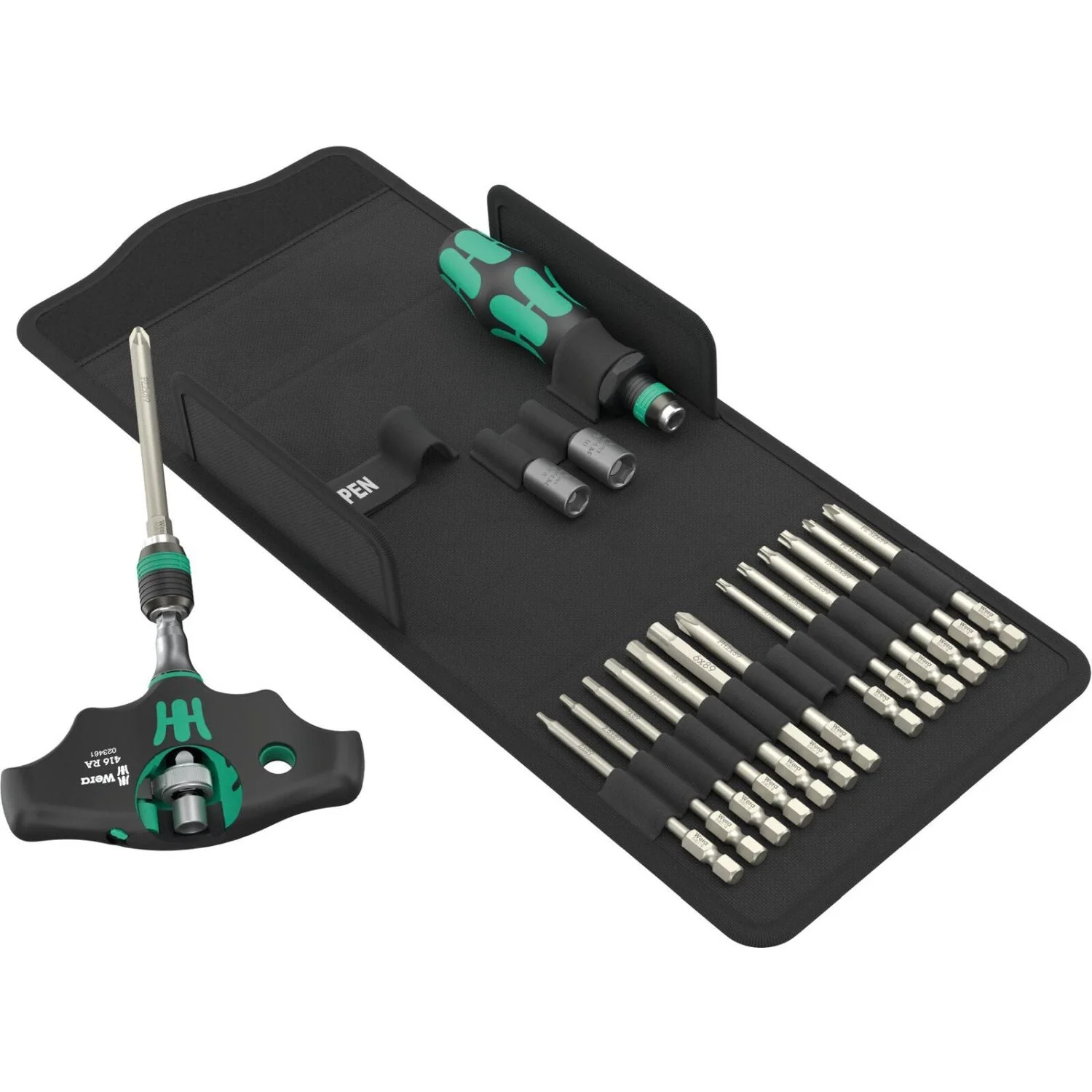 Wera Kraftform Kompakt 400 Ra Shk Set 1, 18-Pieces - Image 1