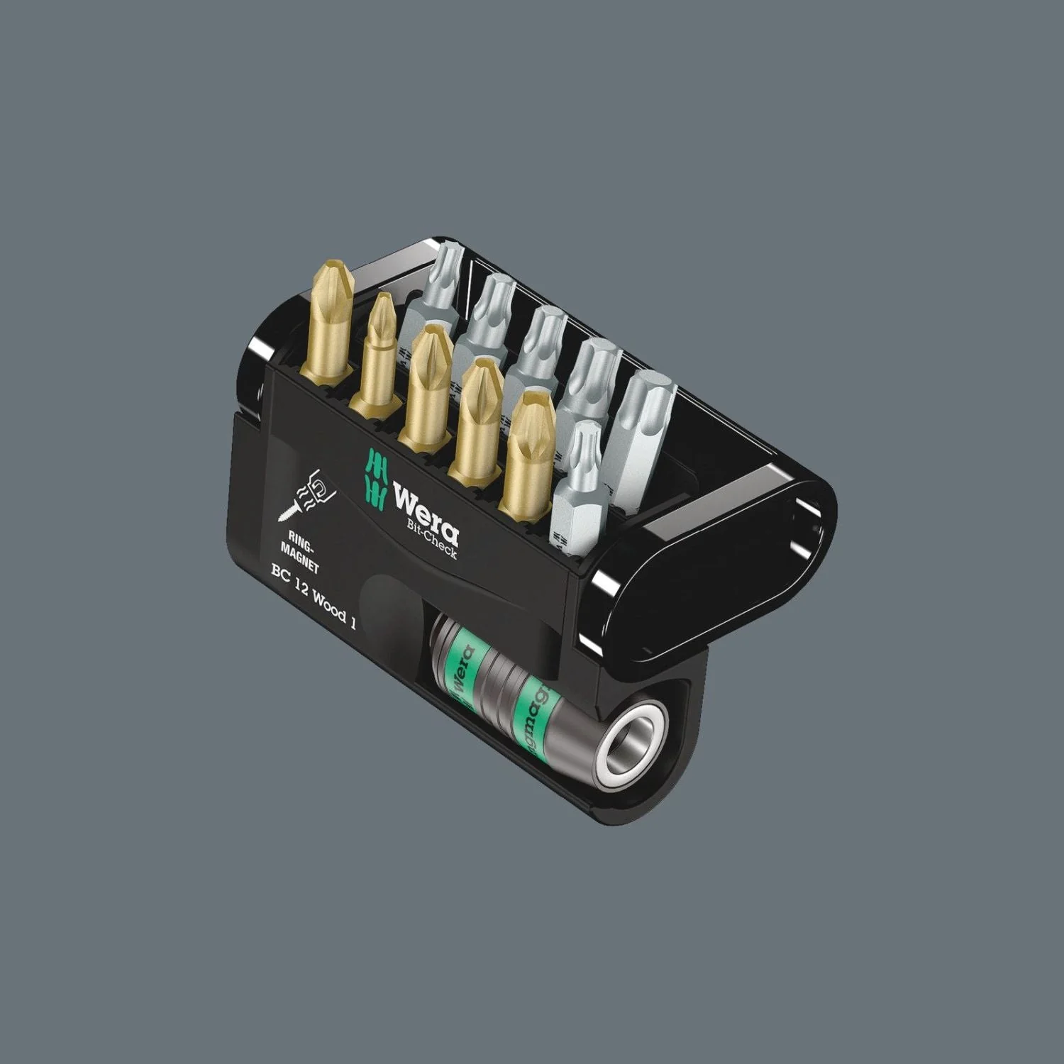 Wera Bit-Check 12 Wood 1 SB, 12-Pieces - Image 3