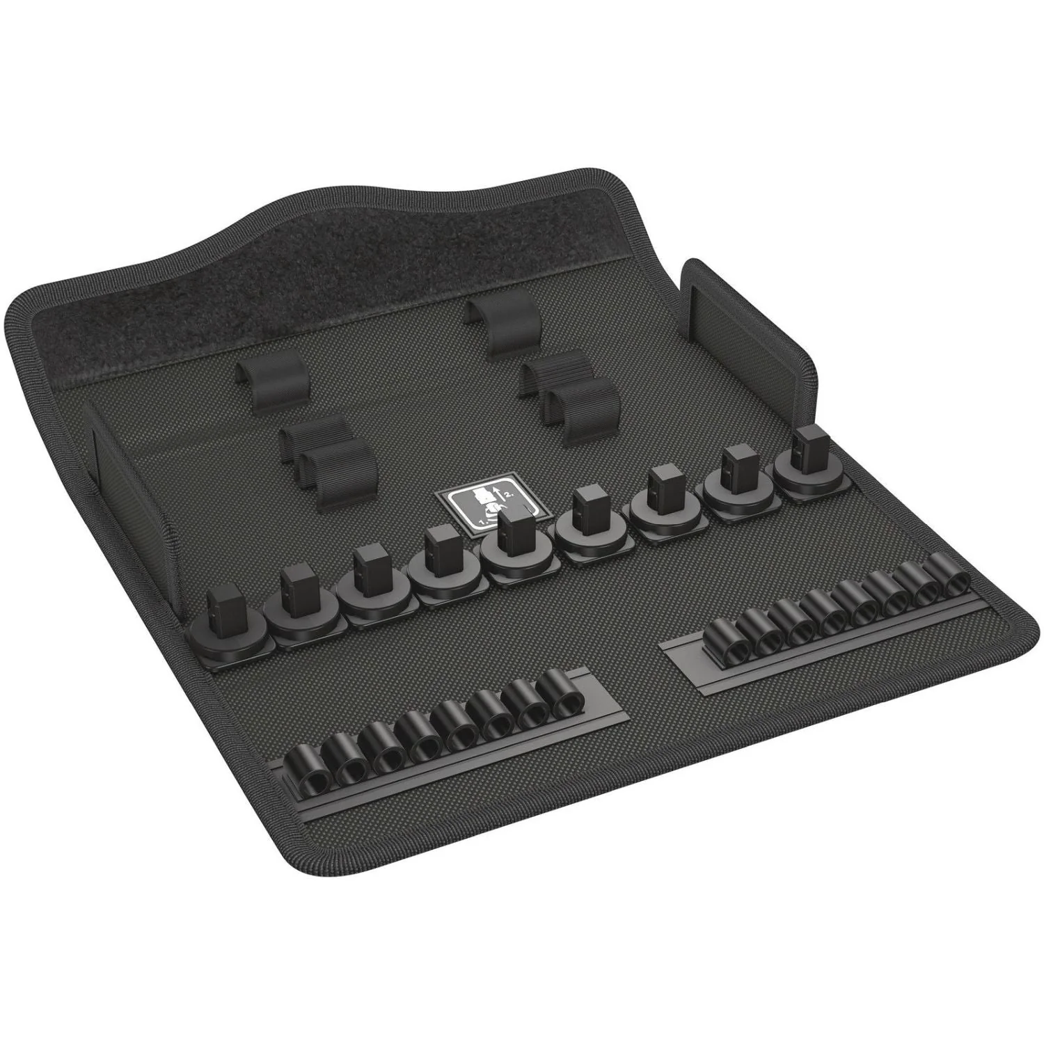 Wera 9462 Textile Box 8003 Zyklop B 29, Empty, 240x32x91-mm. - Image 1