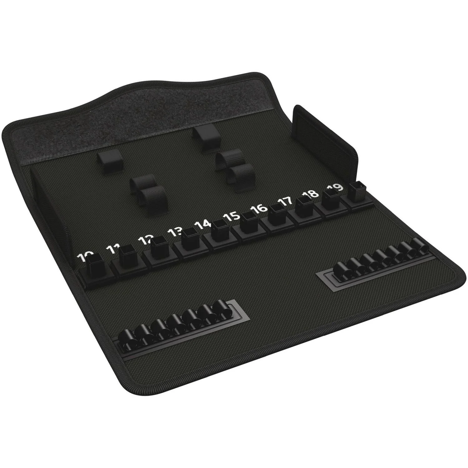 Wera 9421 Textile Box 8100 Sc Zyklop Metal Switch, Empty, 302x126x50-mm. - Image 1