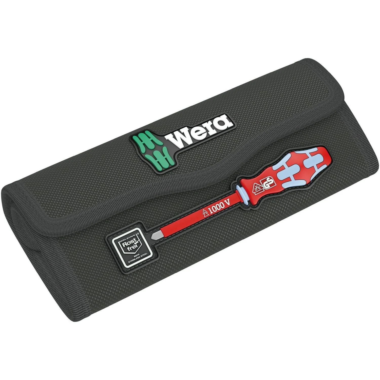 Wera 9476 Folding Pouch For Sets Of Up To 8 Kraftform Kompakt VDE Stainless, Empty, 180x80-mm. - Image 2