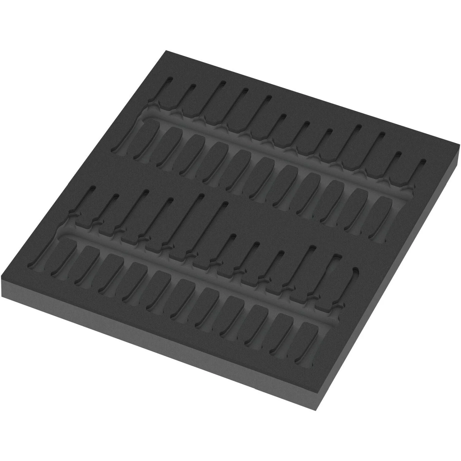 Wera 9815 Foam Insert Kraftform Micro Screwdriver Set 1, Empty, 344x30x392-mm. - Image 1