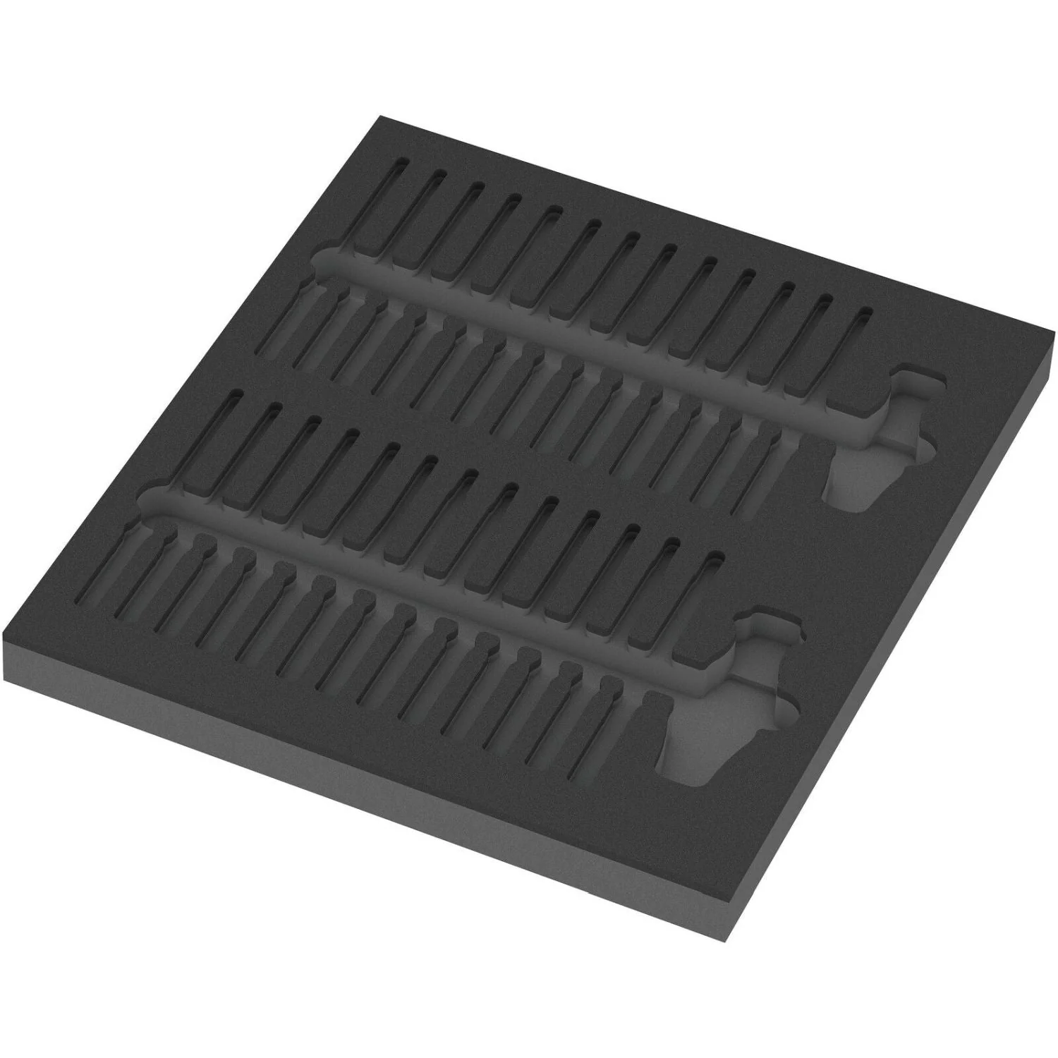 Wera 9851 Foam Insert Kraftform Kompakt VDE Set 1, Empty, 344x30x392-mm. - Image 2