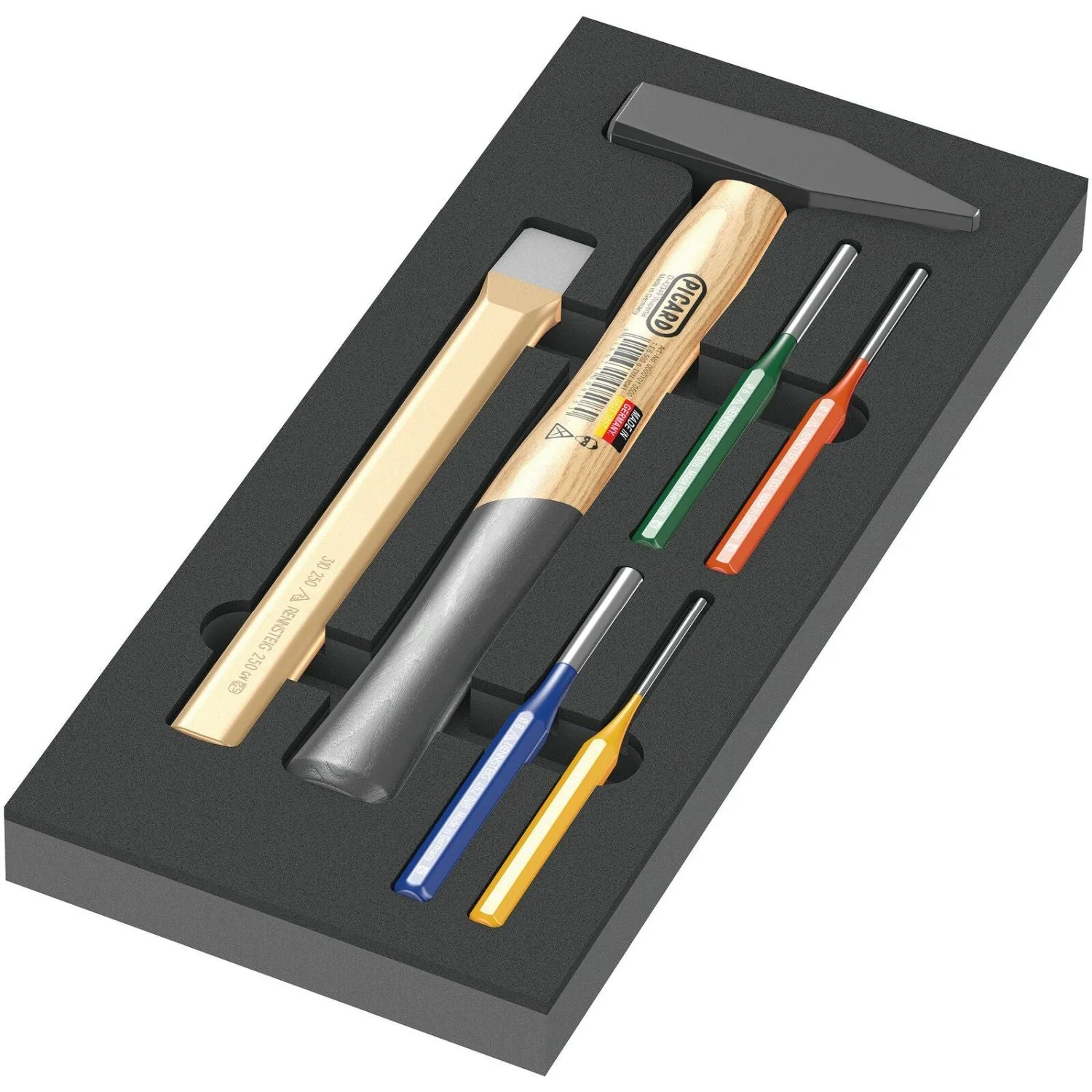 Wera 9782 Foam Insert Hammer Set 1, 6-Pieces - Image 2