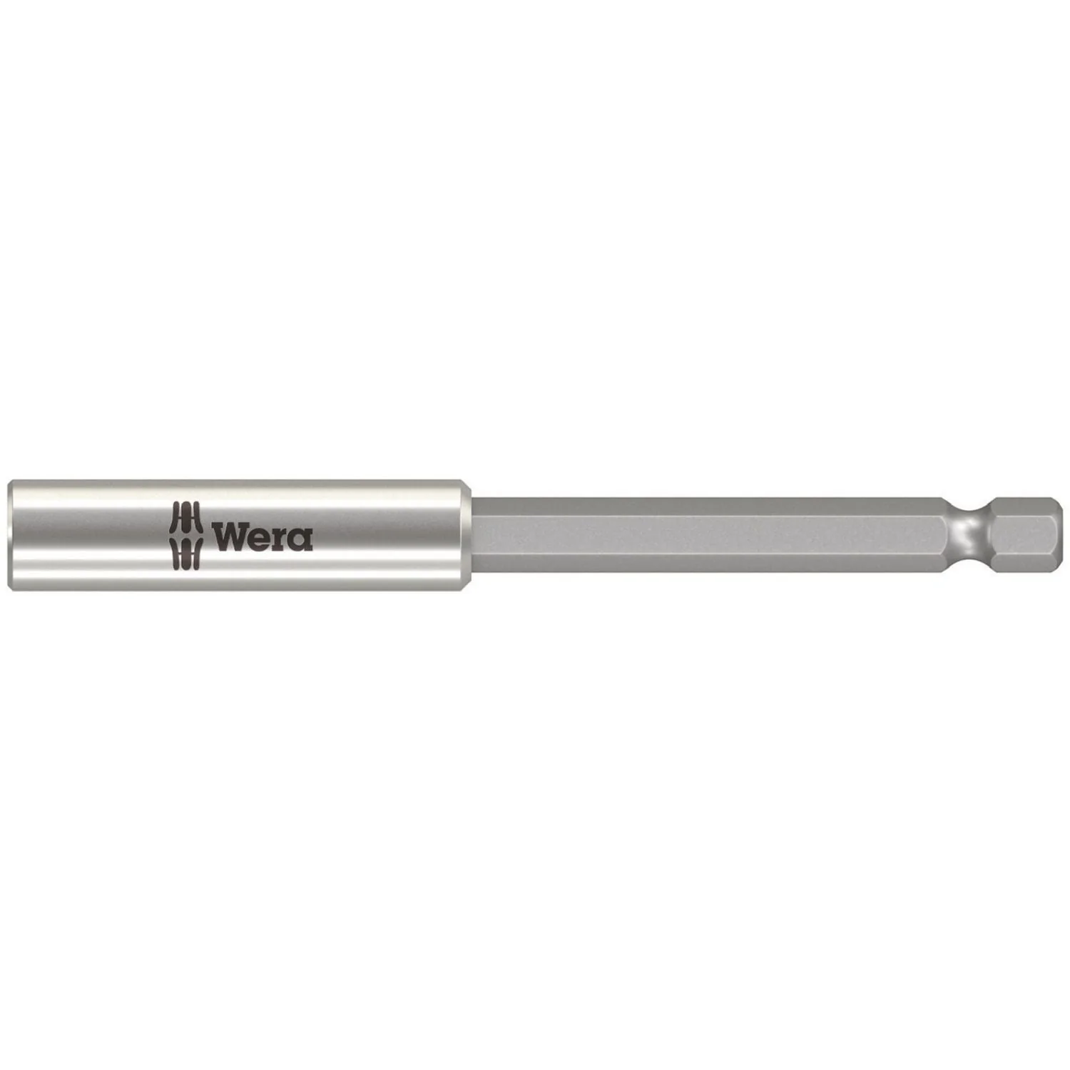 Wera 899/4/1 S Universal Bit Holder With Strong Retaining Ring, 1/4-in.x100-mm.