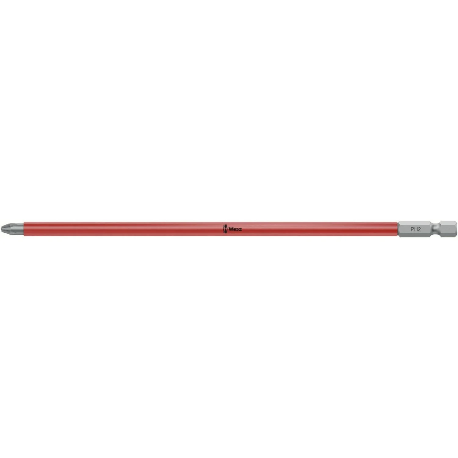 Wera 853/4 Acr Sl Bit With Sleeve, Magnetized, Ph 2x200-mm. - Image 1