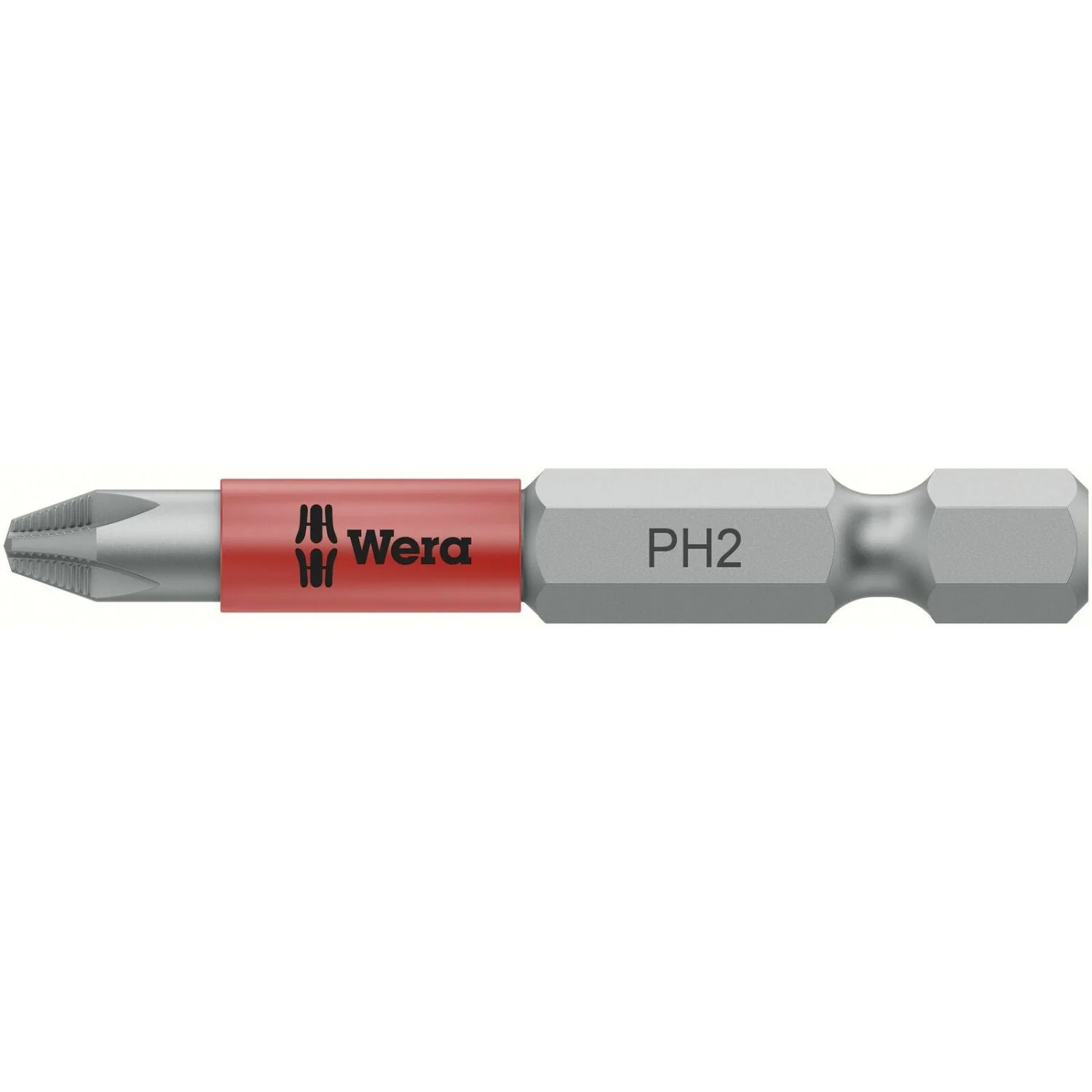 Wera 853/4 Acr Sl Bit With Sleeve, Magnetized, Ph 2x90-mm. - Image 2