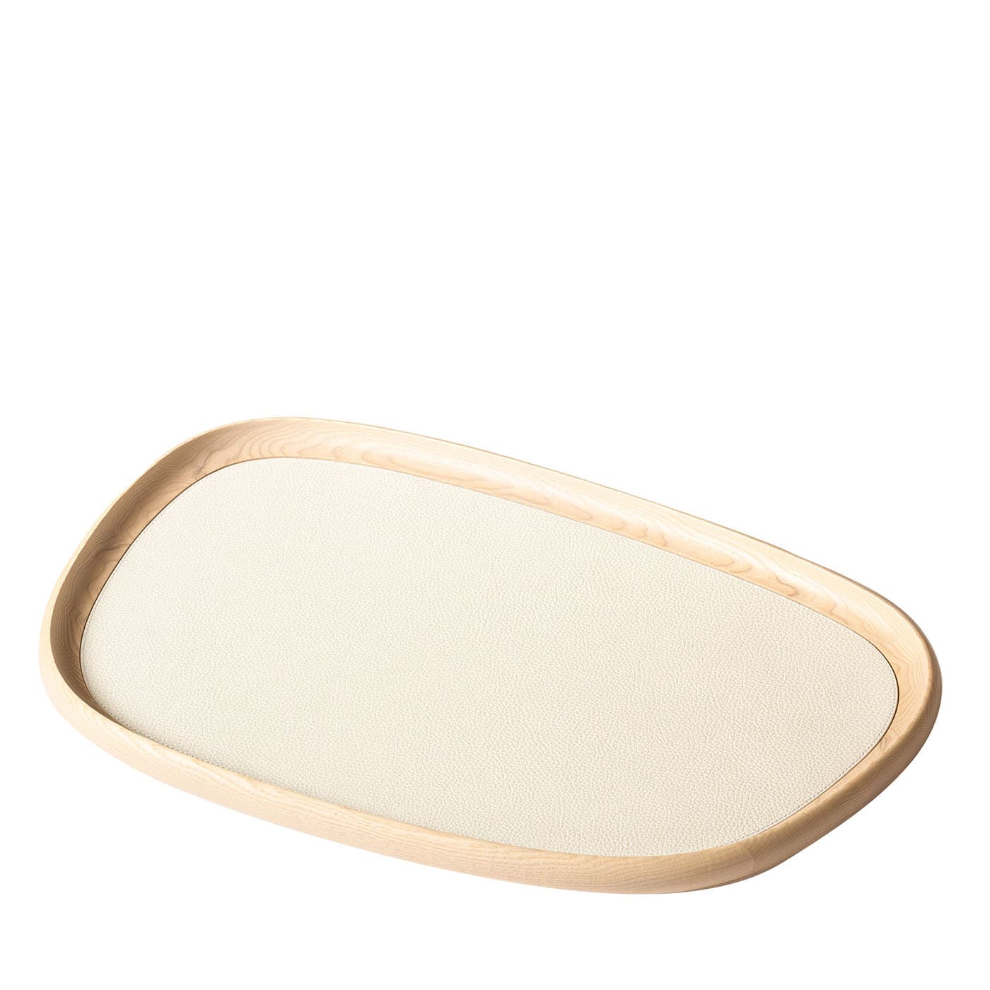 GIOBAGNARA | MARIS LARGE RECTANGULAR NATURAL TONES TRAY BY KELLY WEARSTLER | $850.00 - Image 1