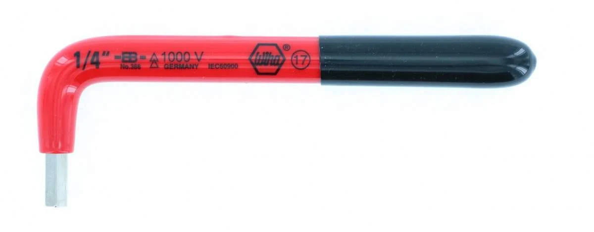 Wiha 13668 Insulated Inch Hex L-Key 1/4" - Image 3