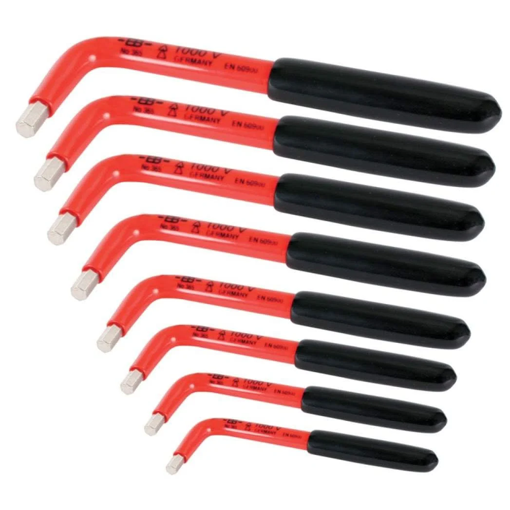 Wiha 13690 Insulated Inch Hex L-Key 8 Piece Set - Image 1