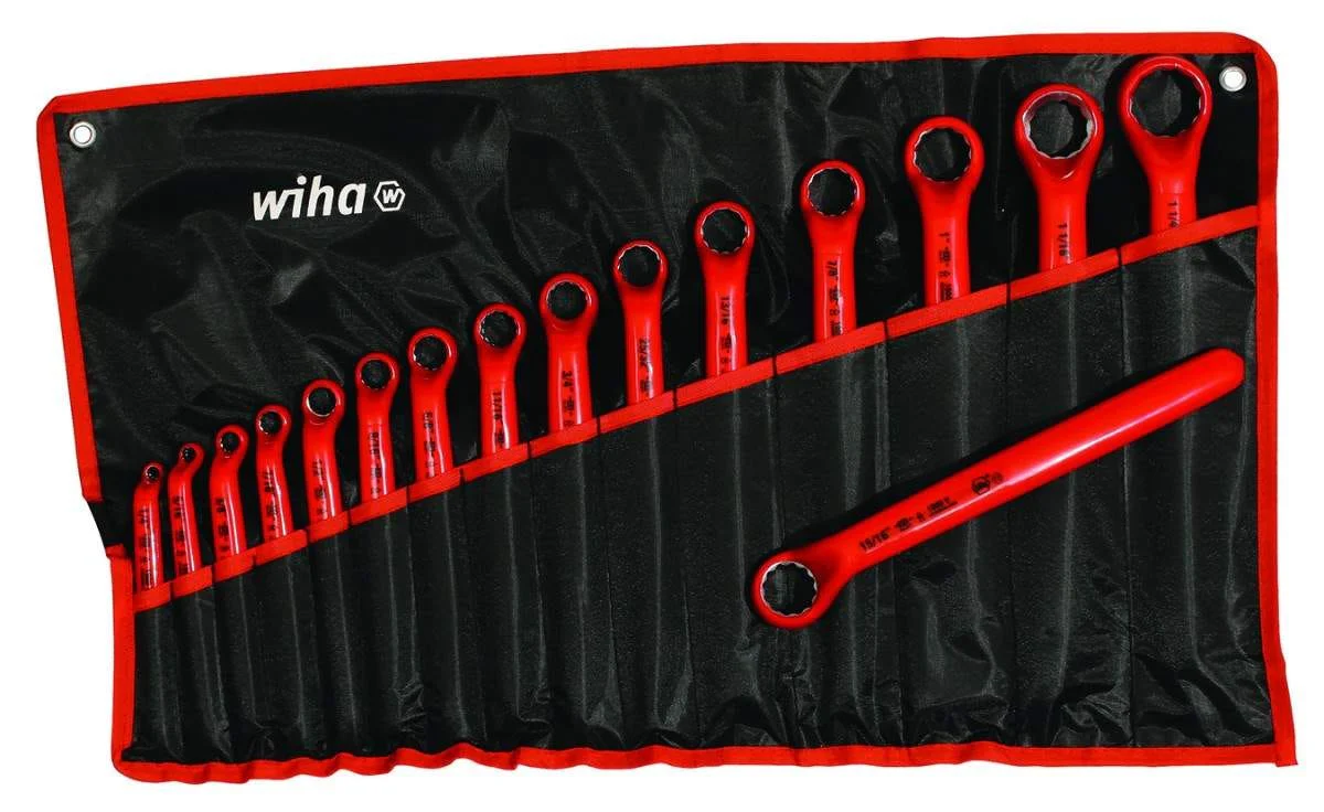 Wiha 21093 Insulated Deep Offset Wrench 16 Piece Metric Set - Image 1