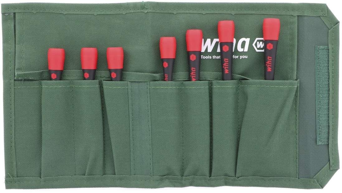 Wiha 26393 PicoFinish Precision Hex Metric Driver 7 Piece Set in Canvas Pouch - Image 1