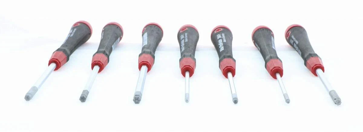Wiha 26493 PicoFinish Precision Ball End Hex Inch Driver 7 Piece Set in Canvas Pouch - Image 3