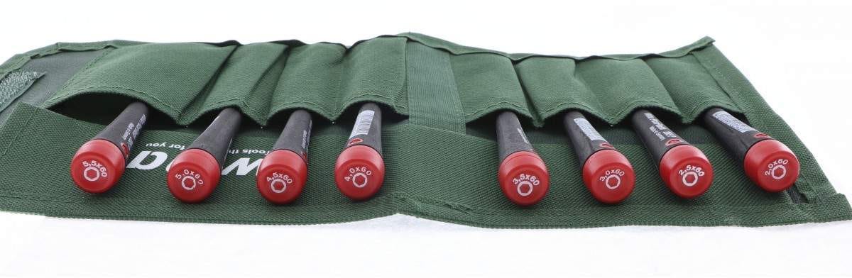 Wiha 26596 PicoFinish Precision Metric Nut Driver 8 Piece Set in Canvas Pouch - Image 3