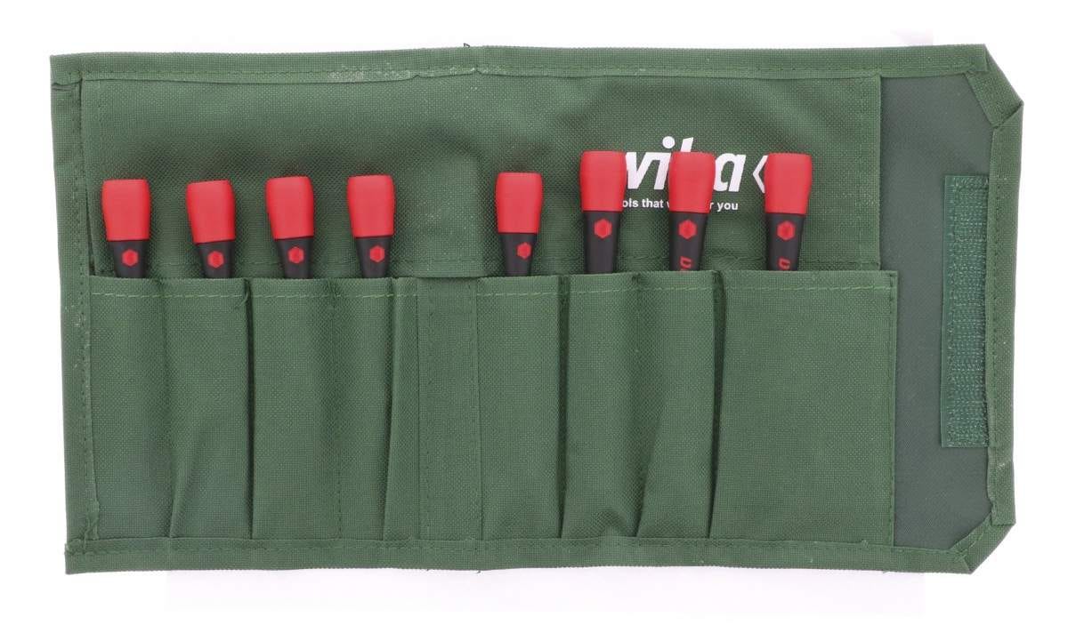 Wiha 26793 PicoFinish Precision Torx Screwdriver 8 Piece Set T1-T8 in Canvas Pouch - Image 1
