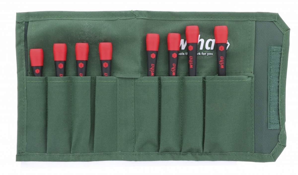 Wiha 26796 PicoFinish Precision Torx Screwdriver 8 Piece Set T5-T20 in Canvas Pouch - Image 2