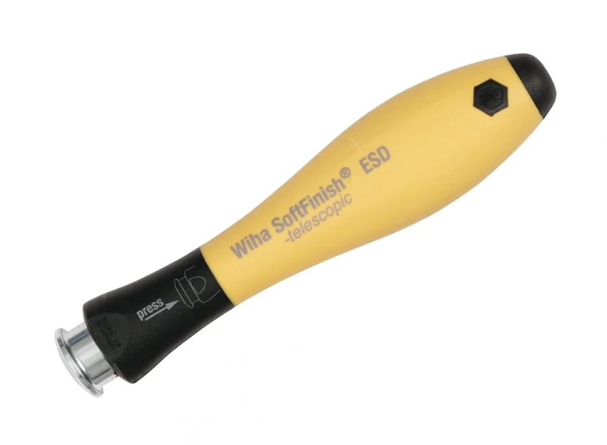 Wiha 26961 System 4 ESD Safe Drive-Loc Handle - Image 1