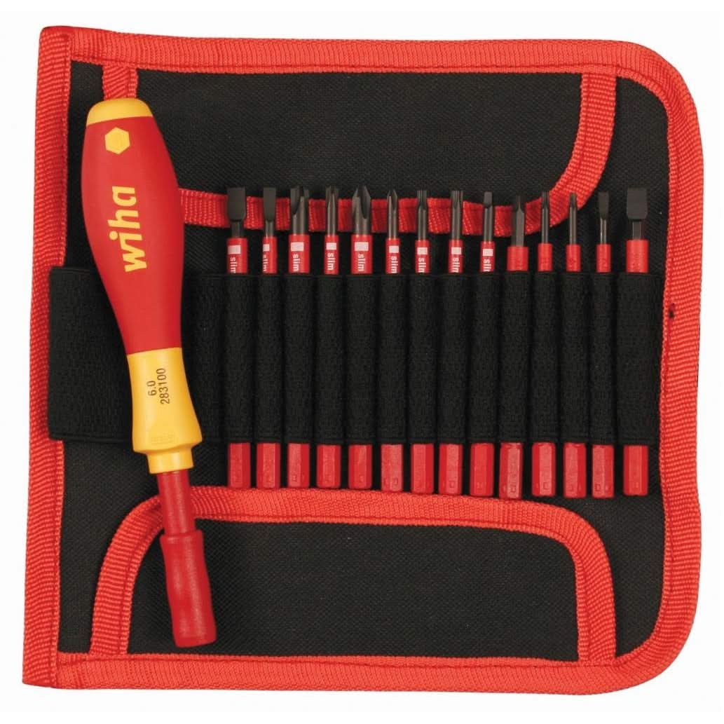 Wiha 28390 Insulated Narrow Profile SlimLine 15 Piece Set - Image 1
