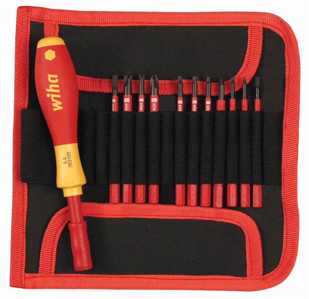 Wiha 28392 Insulated SlimLine Blade 12 Piece Set - Image 1
