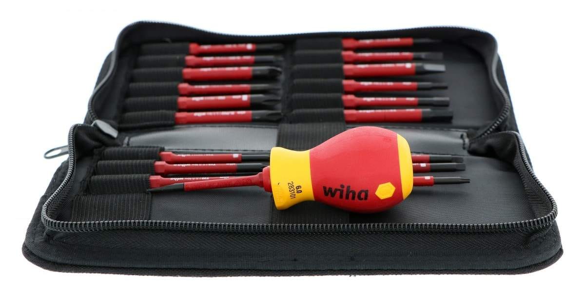 Wiha 28396 Insulated Stubby Holder SlimLine Blade 20 Piece Set - Image 3