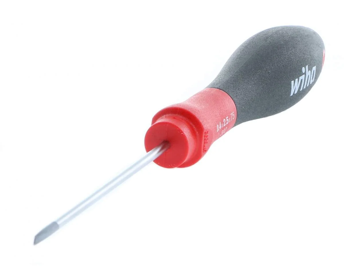 Wiha 30203 SoftFinish Slotted Driver 2.5 x 75mm - Image 3