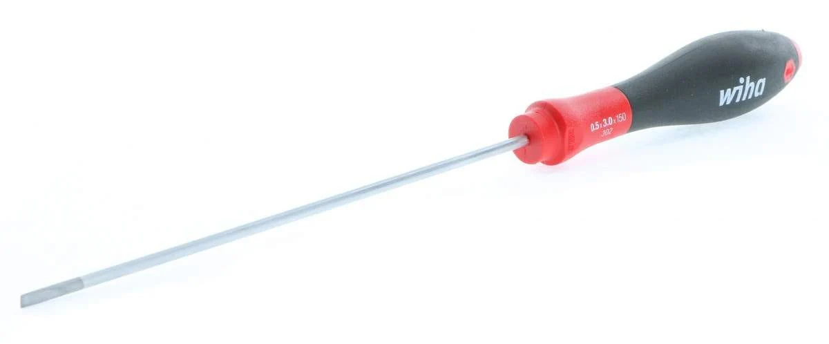 Wiha 30206 SoftFinish Slotted Driver 3.0 x 150mm - Image 1