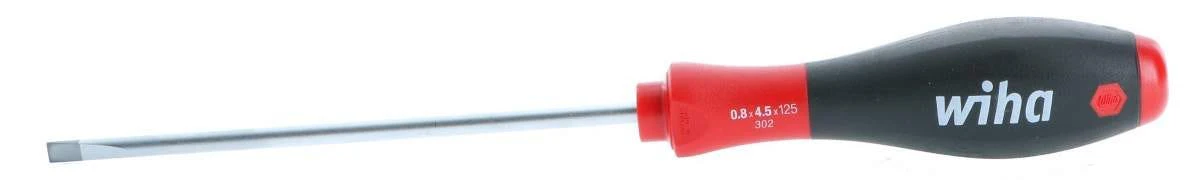 Wiha 30211 SoftFinish Slotted Driver 4.5 x 125mm - Image 1