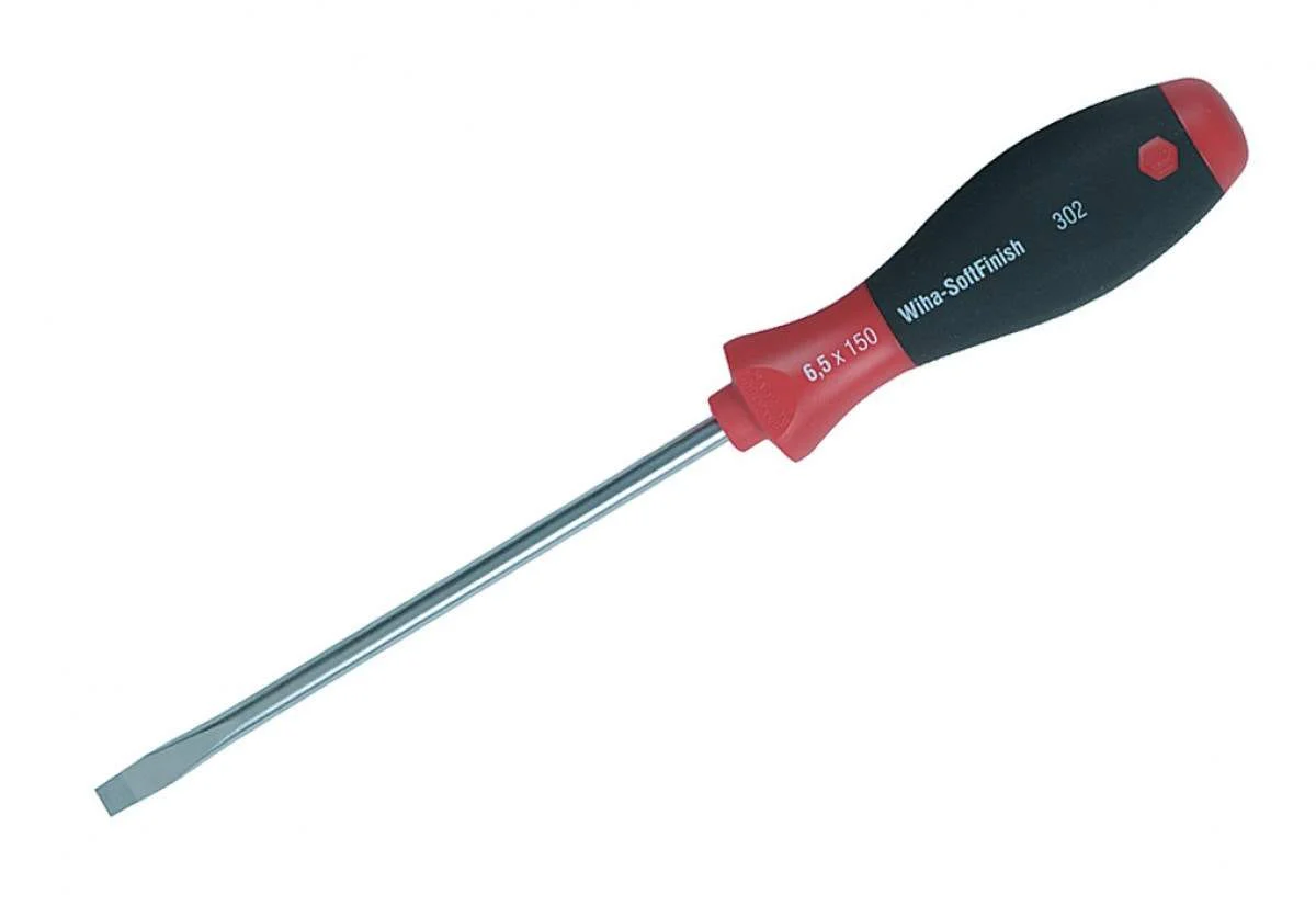 Wiha 30227 SoftFinish Slotted Driver 8.0 x 150mm - Image 2