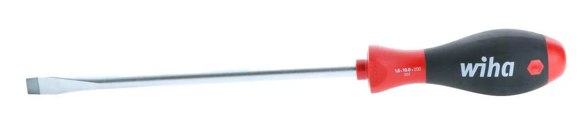 Wiha 30235 SoftFinish Slotted Driver 10.0 x 200mm - Image 1