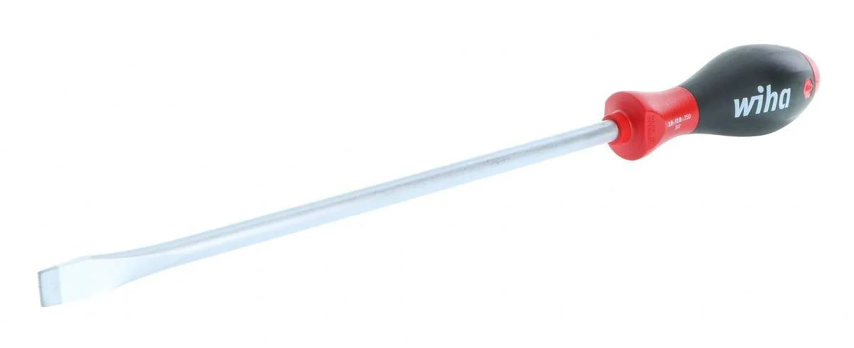 Wiha 30236 SoftFinish Slotted Driver 12.0 x 250mm - Image 1
