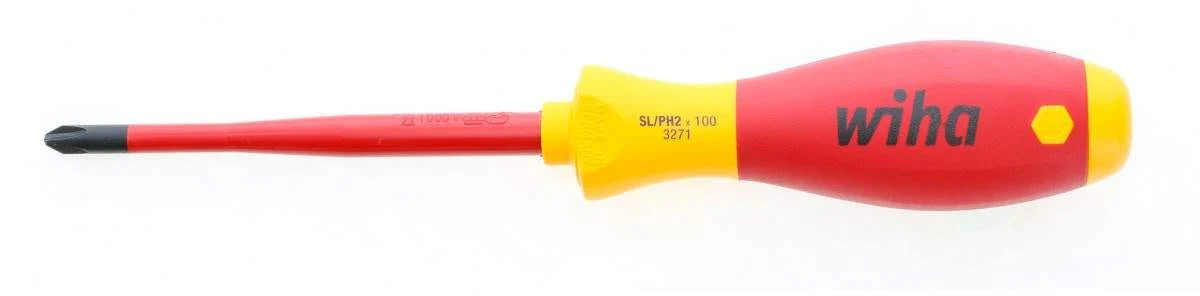Wiha 30747 Insulated SlimLine Xeno Driver #2x100 - Image 1