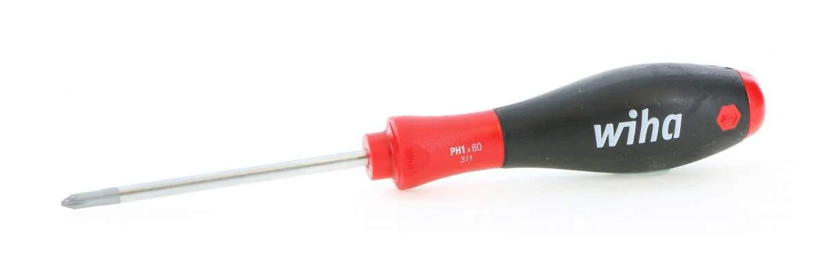 Wiha 31110 SoftFinish Phillips Driver #1 x 80mm - Image 1