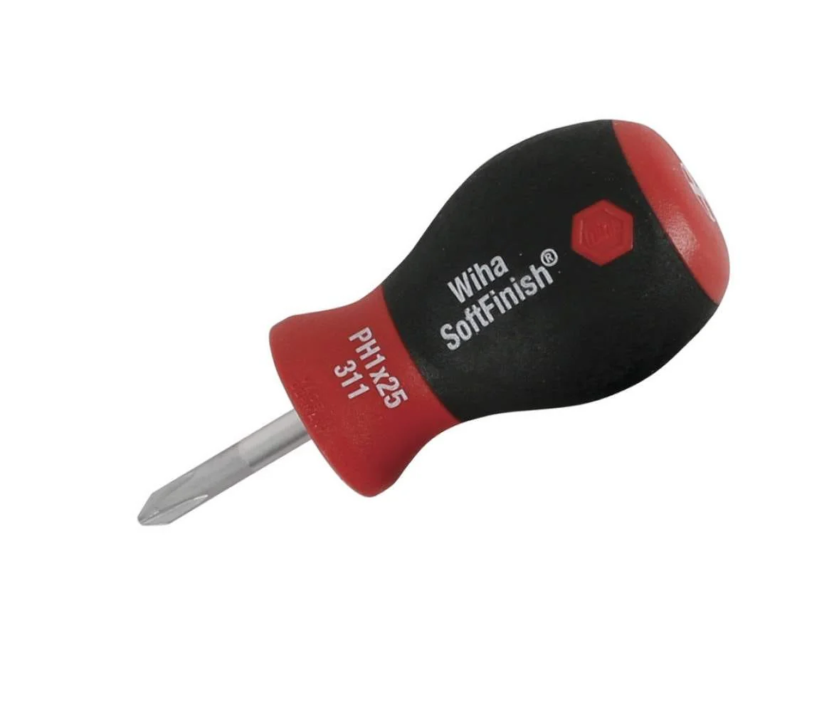 Wiha 31135 SoftFinish Phillips Stubby Driver #1 - Image 1
