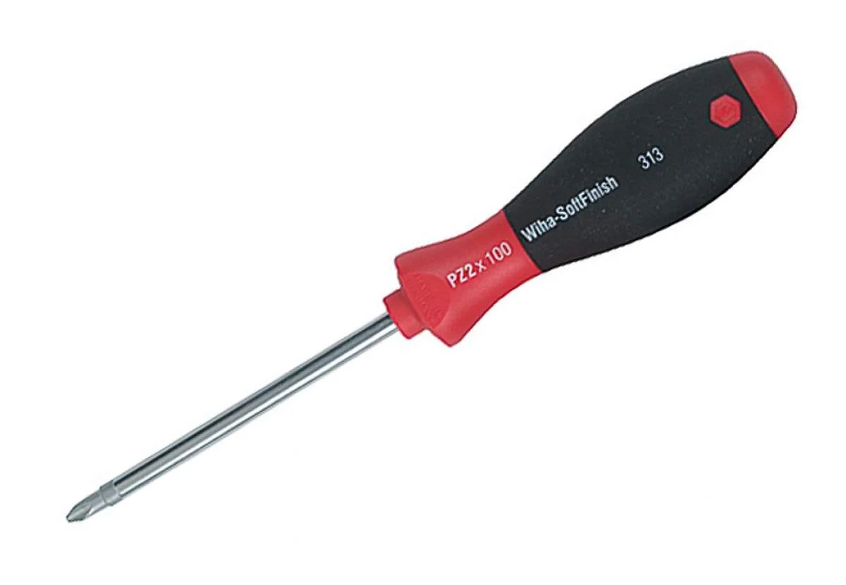 Wiha 31305 SoftFinish PoziDriv Driver #0 x 60mm - Image 1
