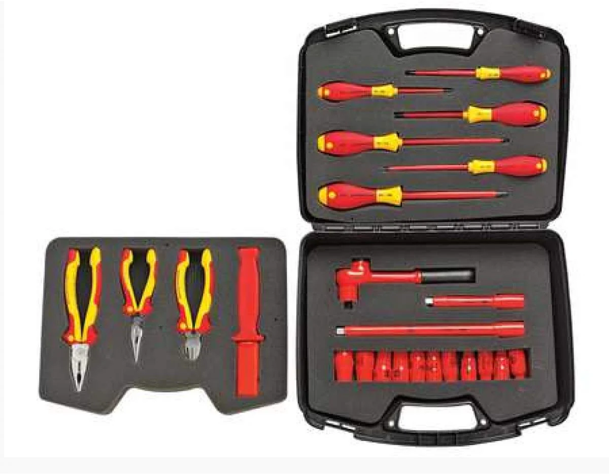 Wiha 31691 Insulated Set 24 Pieces With 1/2" Drive Sockets 8 to 24mm - Image 3