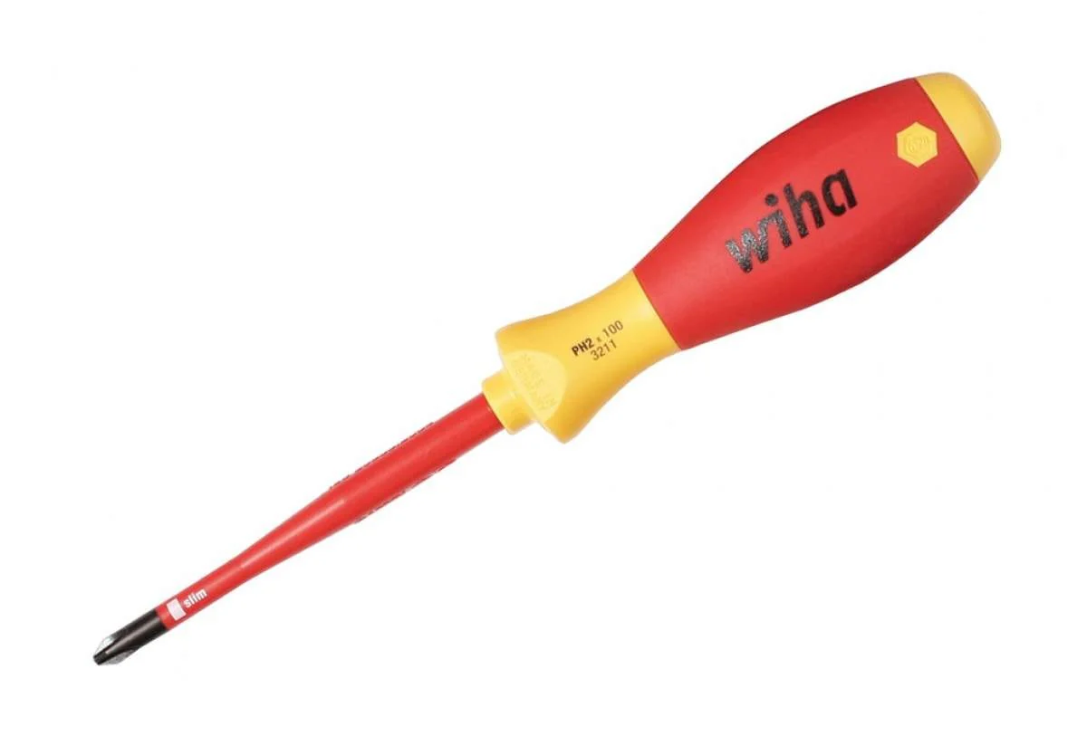 Wiha 32145 Insulated Slim Phillips Screwdriver #1 - Image 1