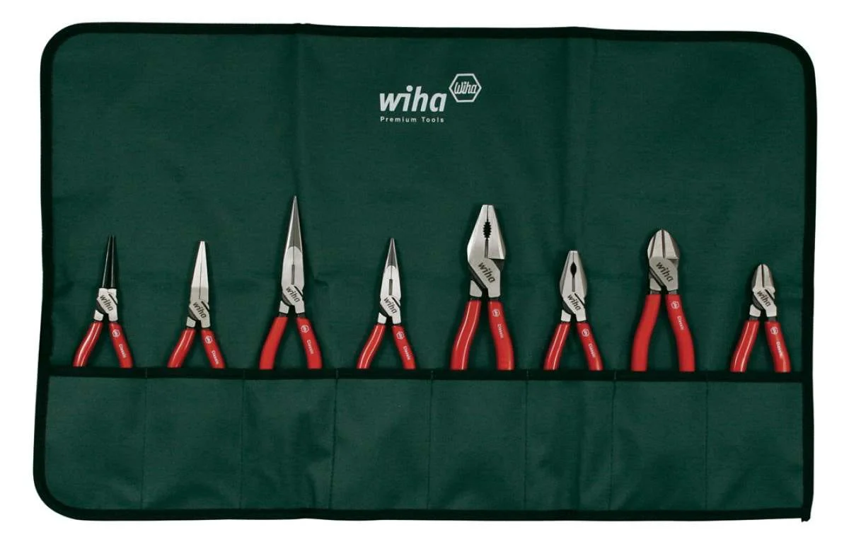 Wiha 32608 Soft Grip Pliers/Cutters 8 Piece Set - Image 1