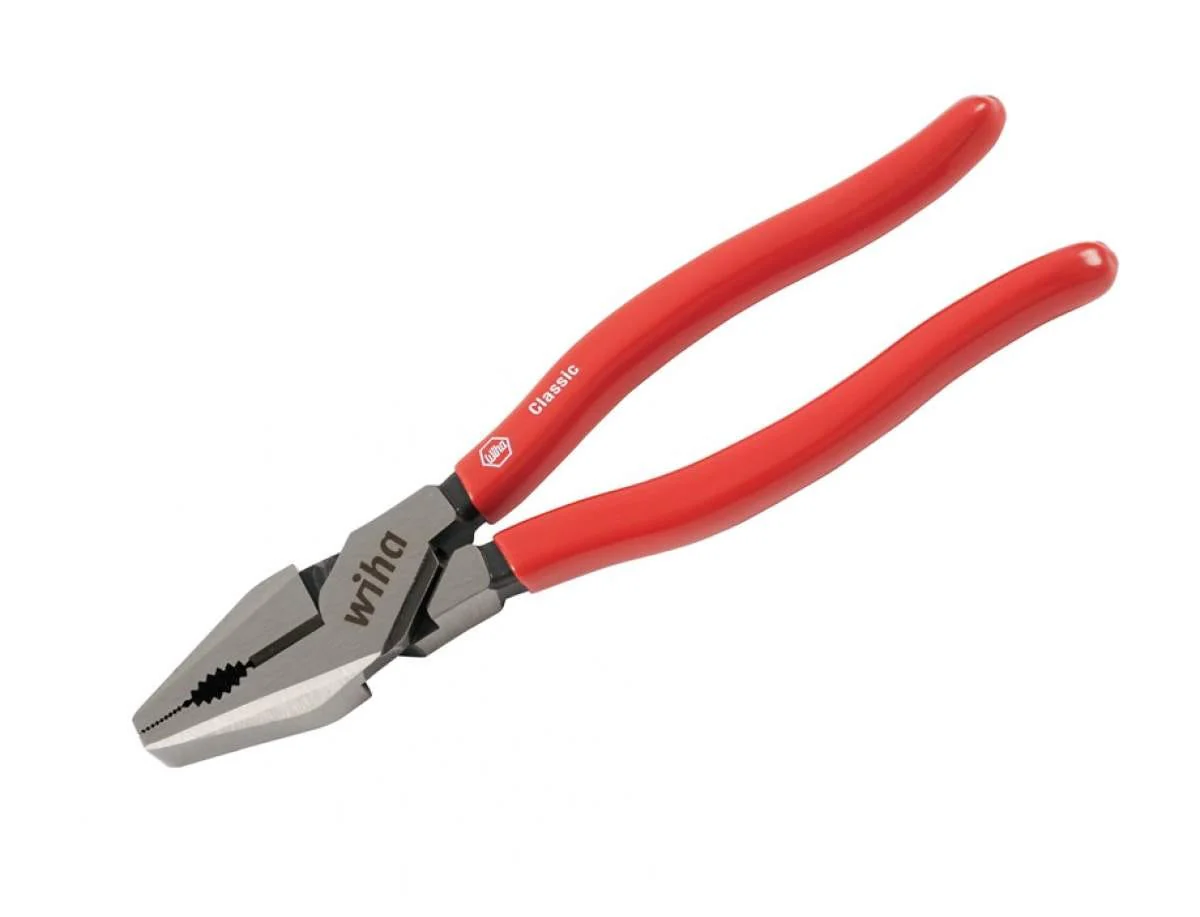 Wiha 32612 Soft Grip High Leverage Combo Pliers 8" - Image 1