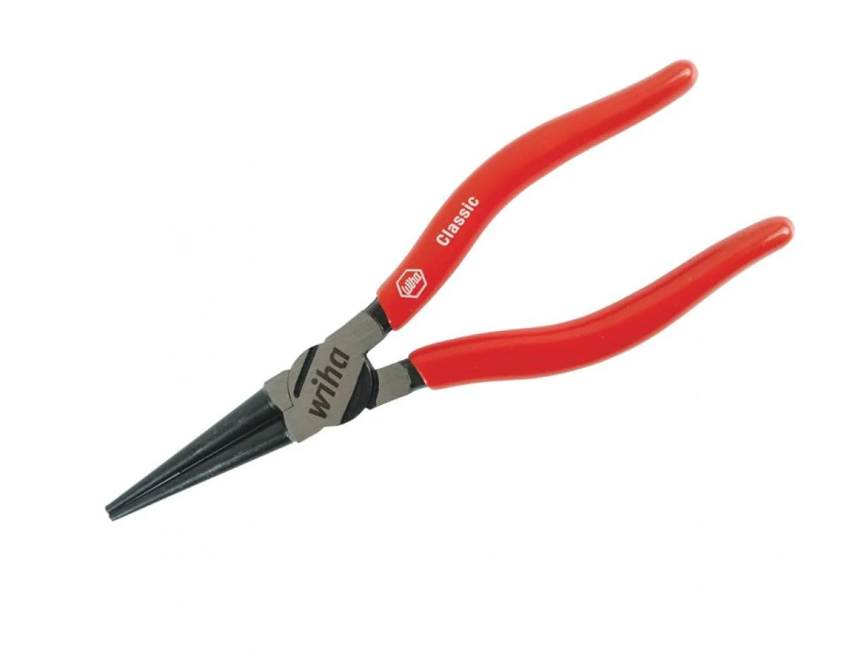 Wiha 32633 Soft Grip Long Round Nose Pliers 6.3" - Image 1