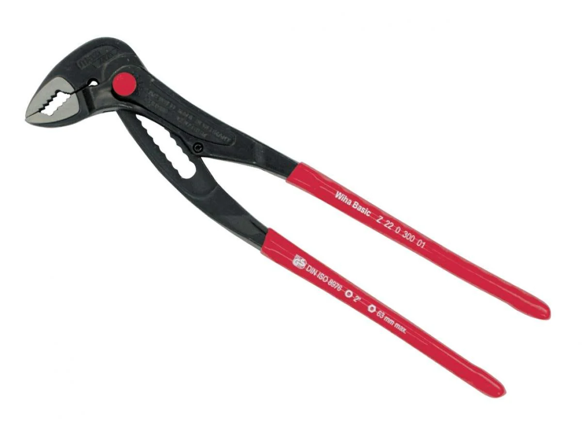 Wiha 32667 Soft Grip Adj Water Pump Pliers 12" - Image 2