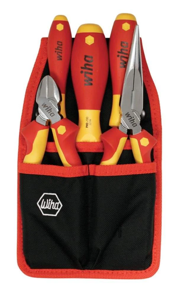 Wiha 32872 Insulated Pliers/Cutters/Screwdrivers 5 Piece Set - Image 1
