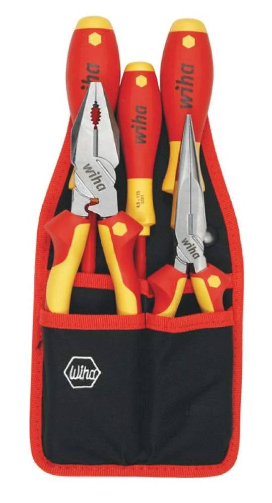 Wiha 32875 Insulated Pliers/Cutters/SlimLine Screwdrivers 5 Piece Set - Image 1