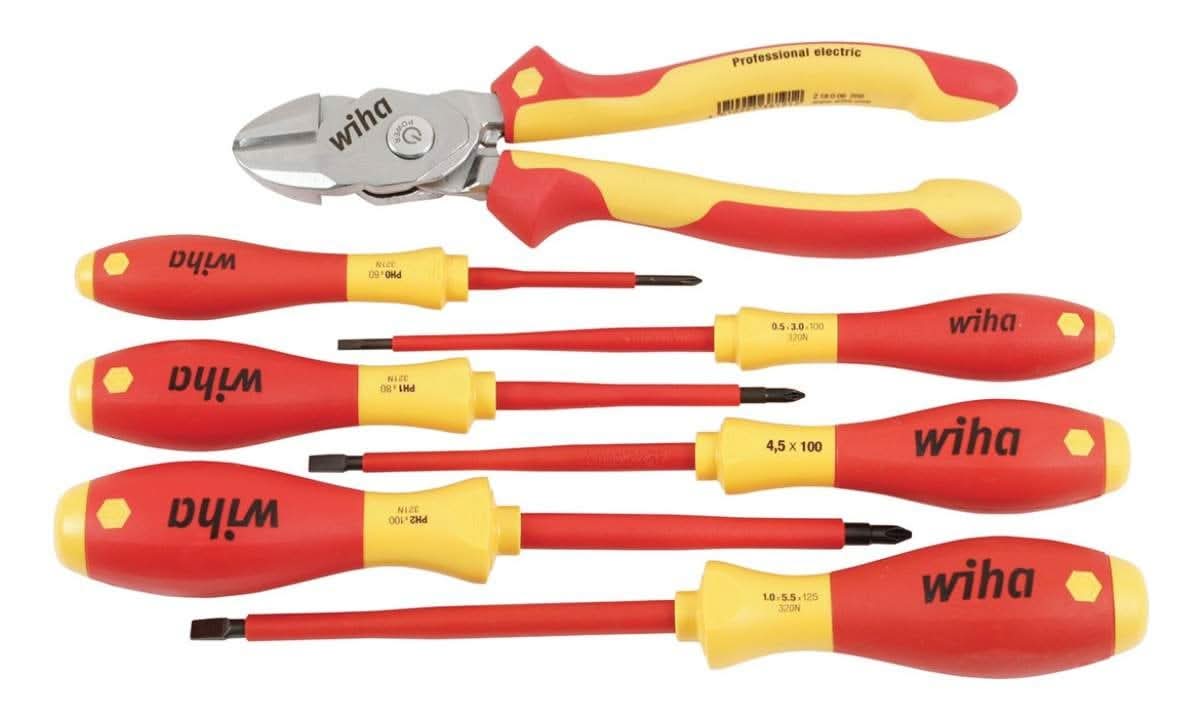 Veto Pro Pac Medium Sized Zippered Meter Bag with Wiha 7-Piece Insulated BiCut Comound Cutters & Screwdriver Set - Image 3