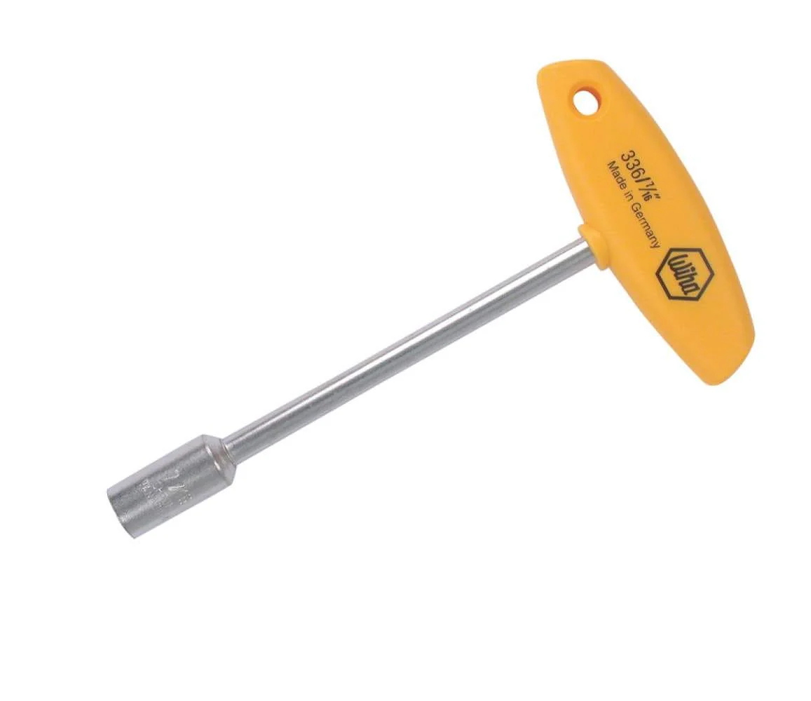 Wiha 33671 T-Handle Nut Driver 3/8 x 6.0" - Image 2