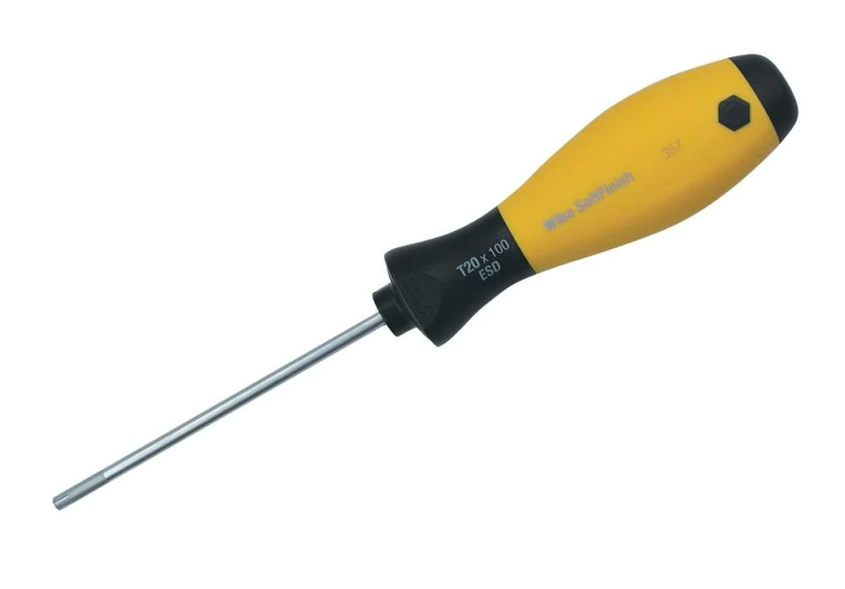 Wiha 36260 Torx ESD SoftFinish Driver T3x60mm - Image 2