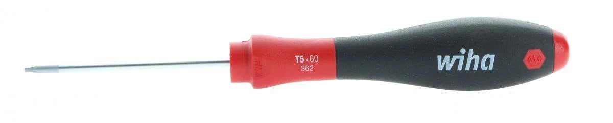 Wiha 36264 Torx SoftFinish DriverT5 x 60mm - Image 1